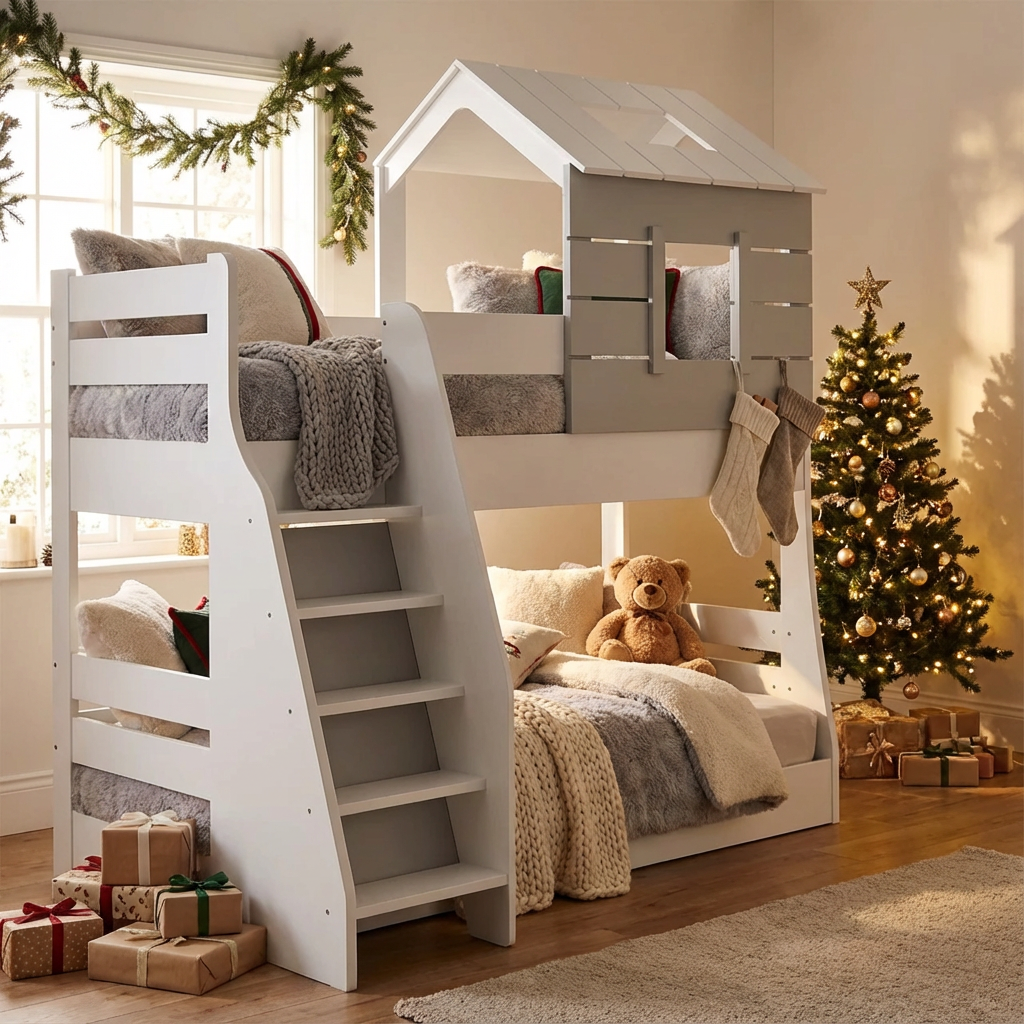 Etagenbett My House Weiss 7