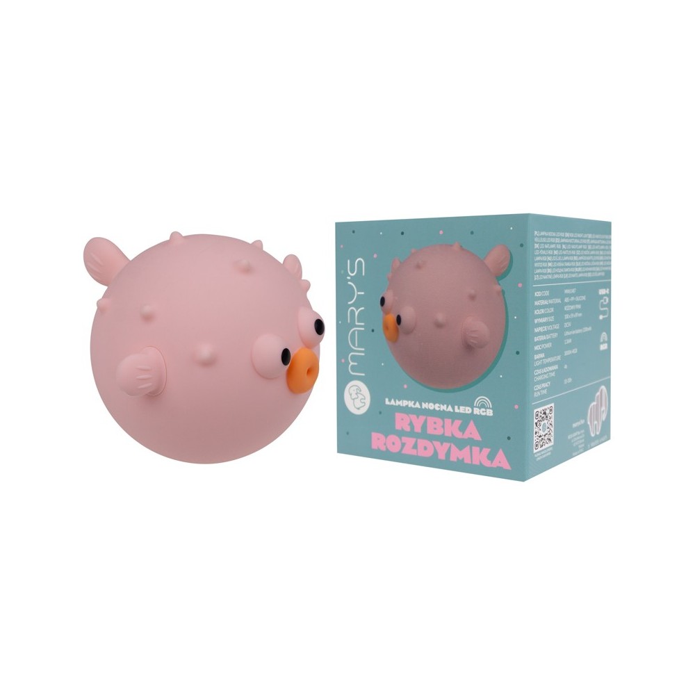 Lampe Kugelfisch Rosa 6