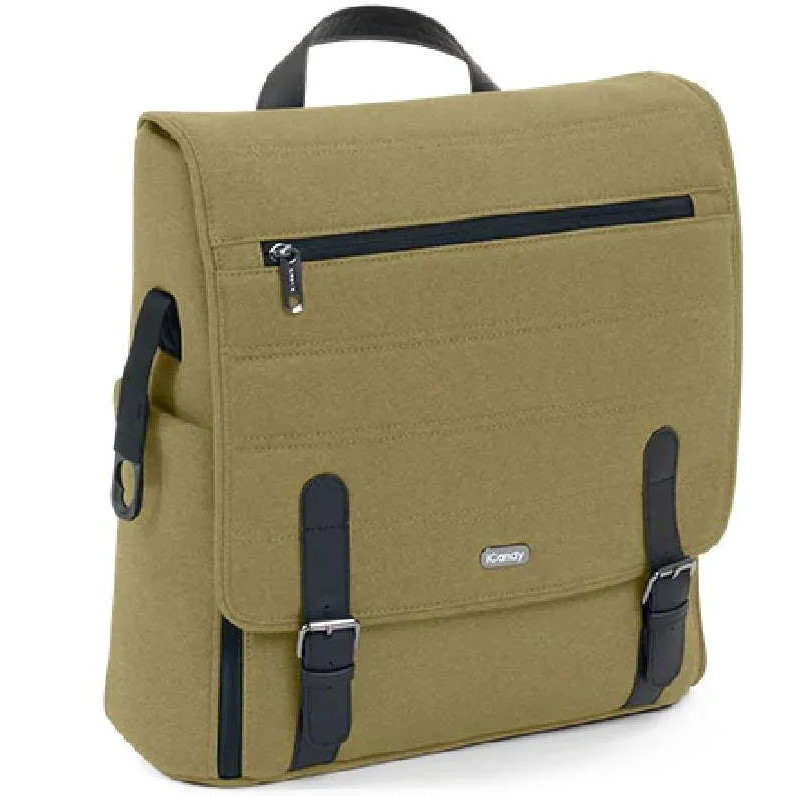 Wickeltasche Peach 7 Olive Green 2