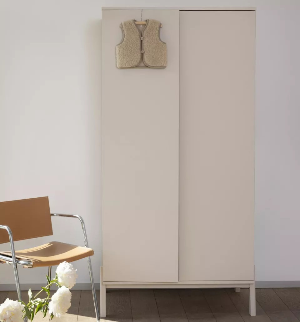 Kleiderschrank Ashi 2-türig, Clay #2