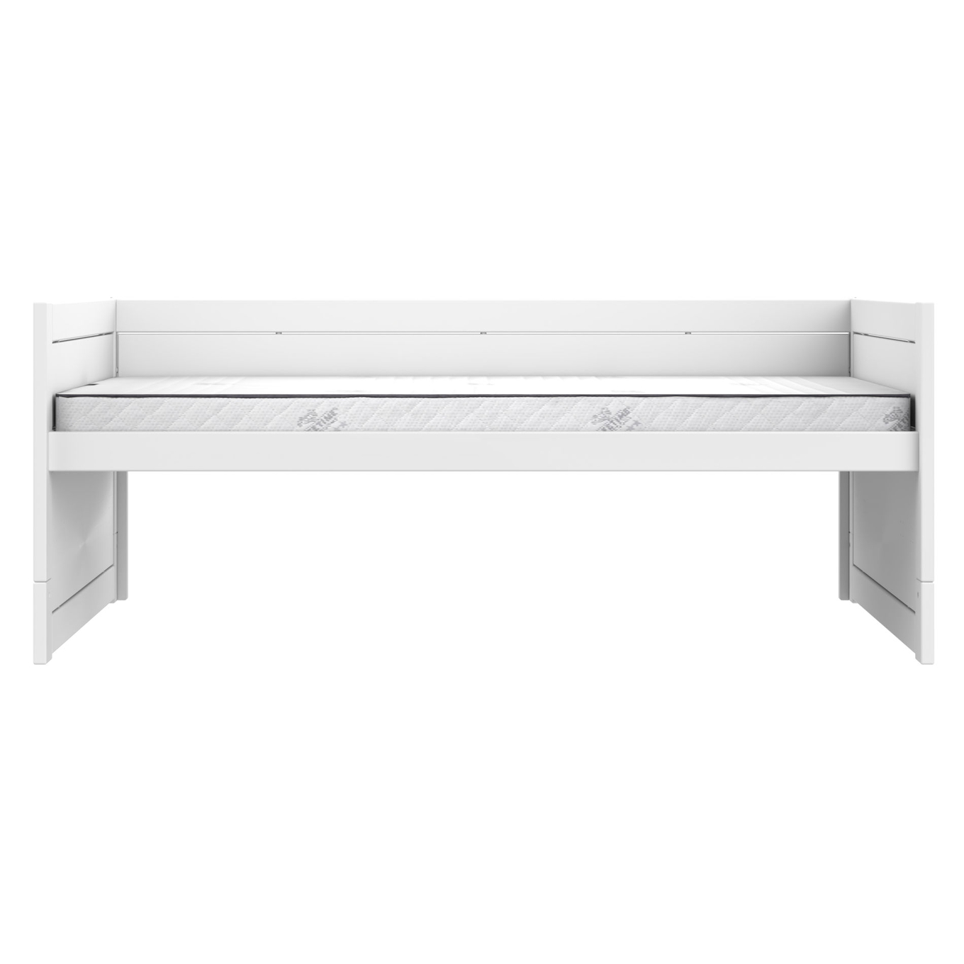 Kojenbett 120 Deluxe Lattenrost, Weiss #2