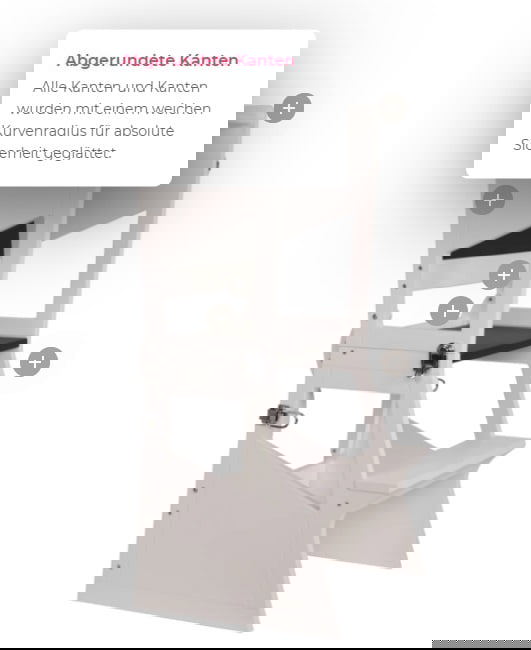 Lernturm Moka 5 in 1 Transformer Weiss 2022 5