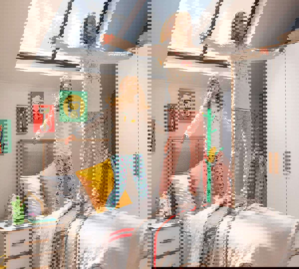 Bett Modera mit Stauraum, 100 x 200 cm 3