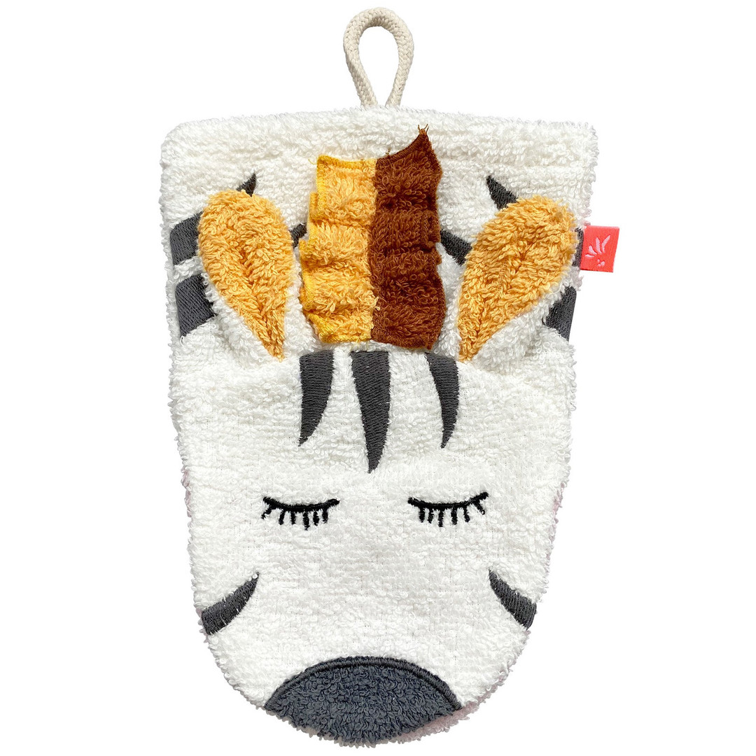 Waschlappen Zebra