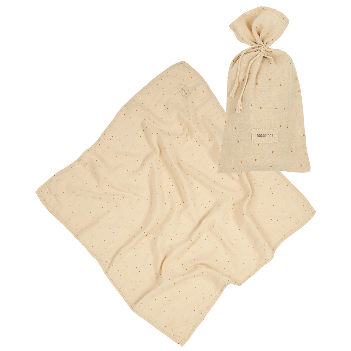 Spucktuch Wabi Sabi Dots Ginger