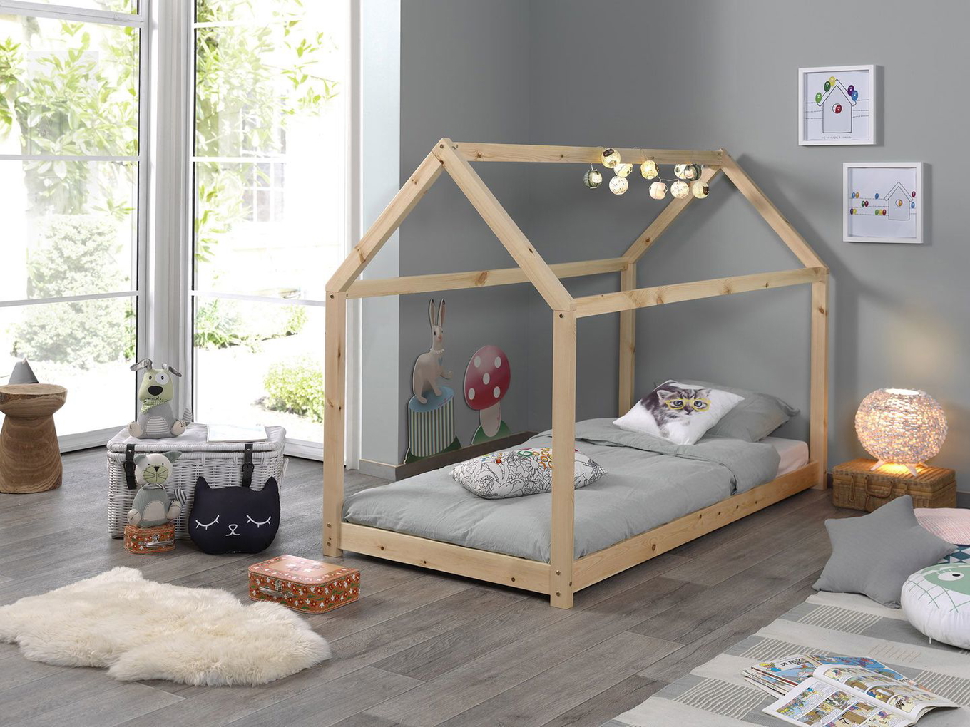Hausbett Cabane Natur 3