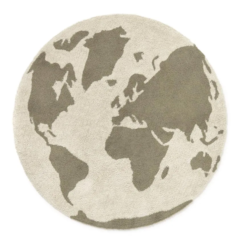 Teppich World Map