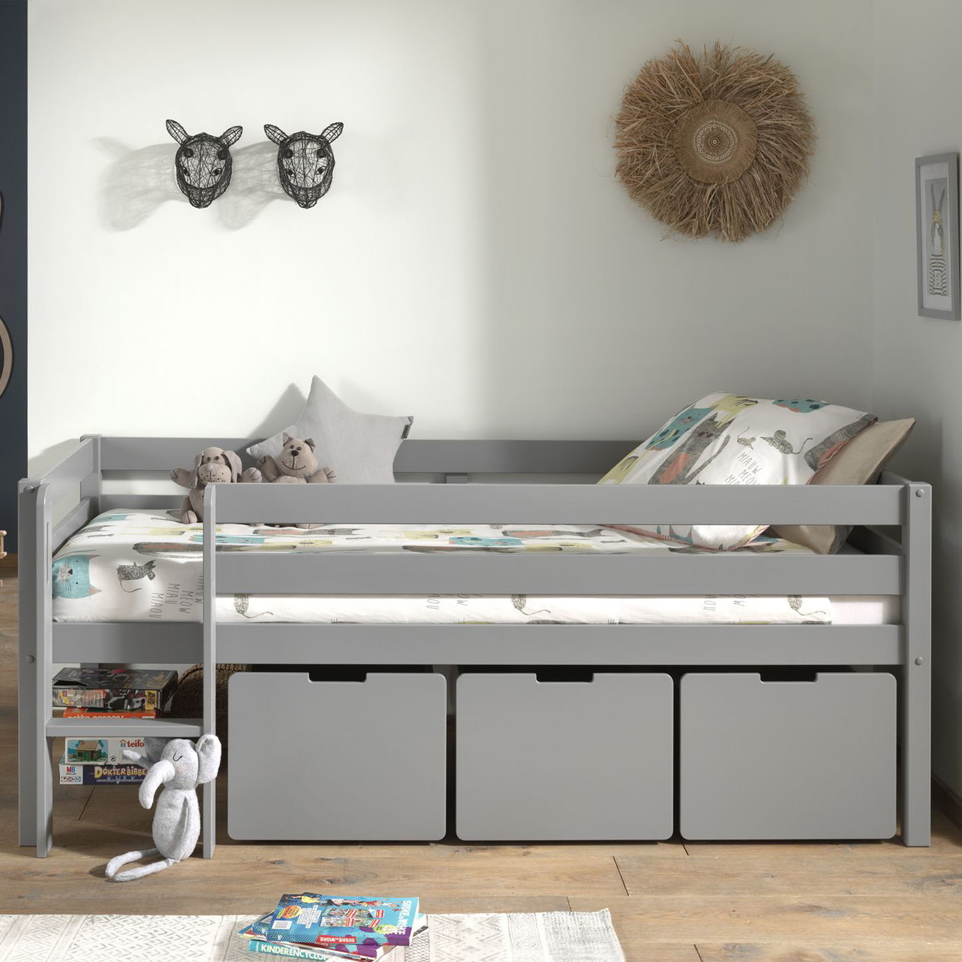 Schubladen-Set Pino Grau #2