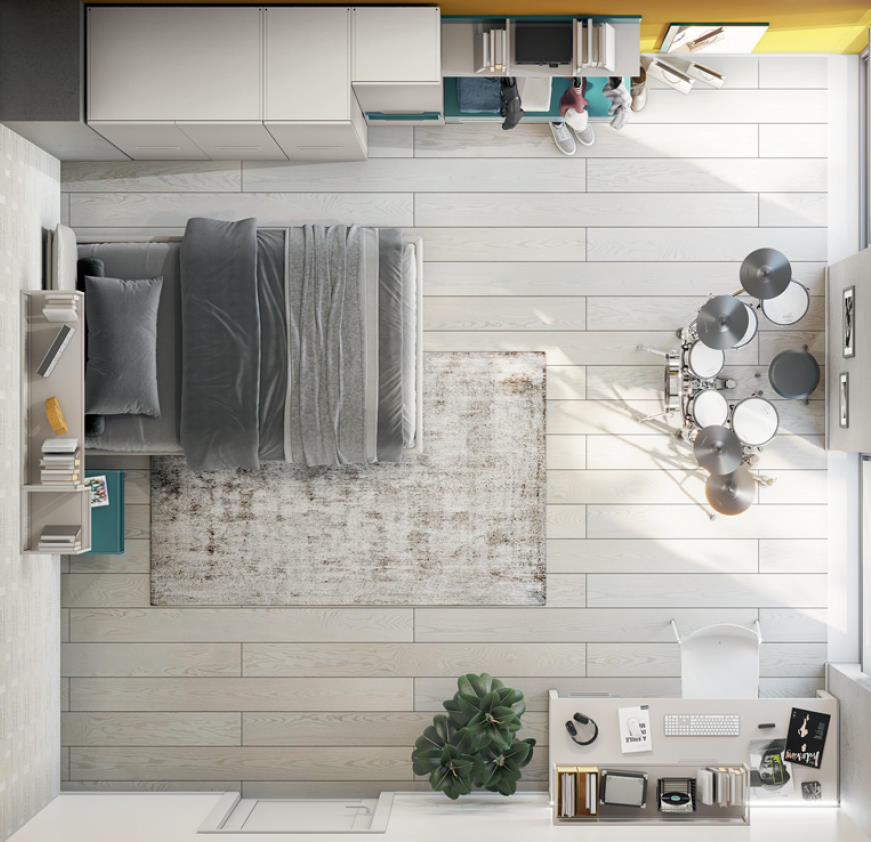 Kinderzimmer Bloom Comfort Set 8