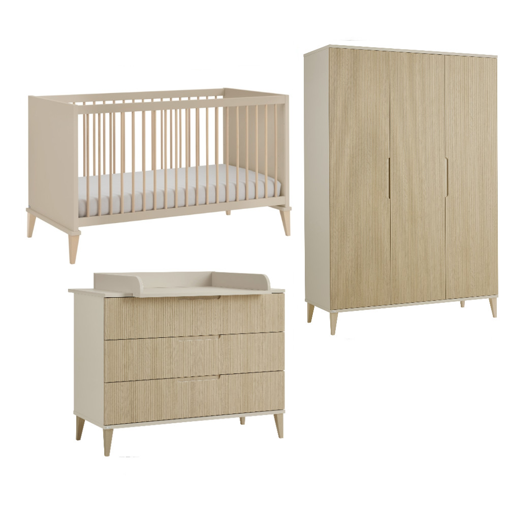 Babyzimmer Jonte Set 3-teilig