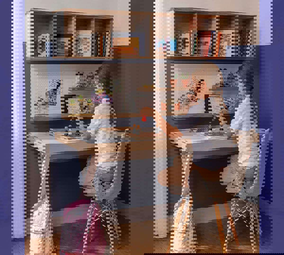 Wandregal Modera mit 4 Fächer #2