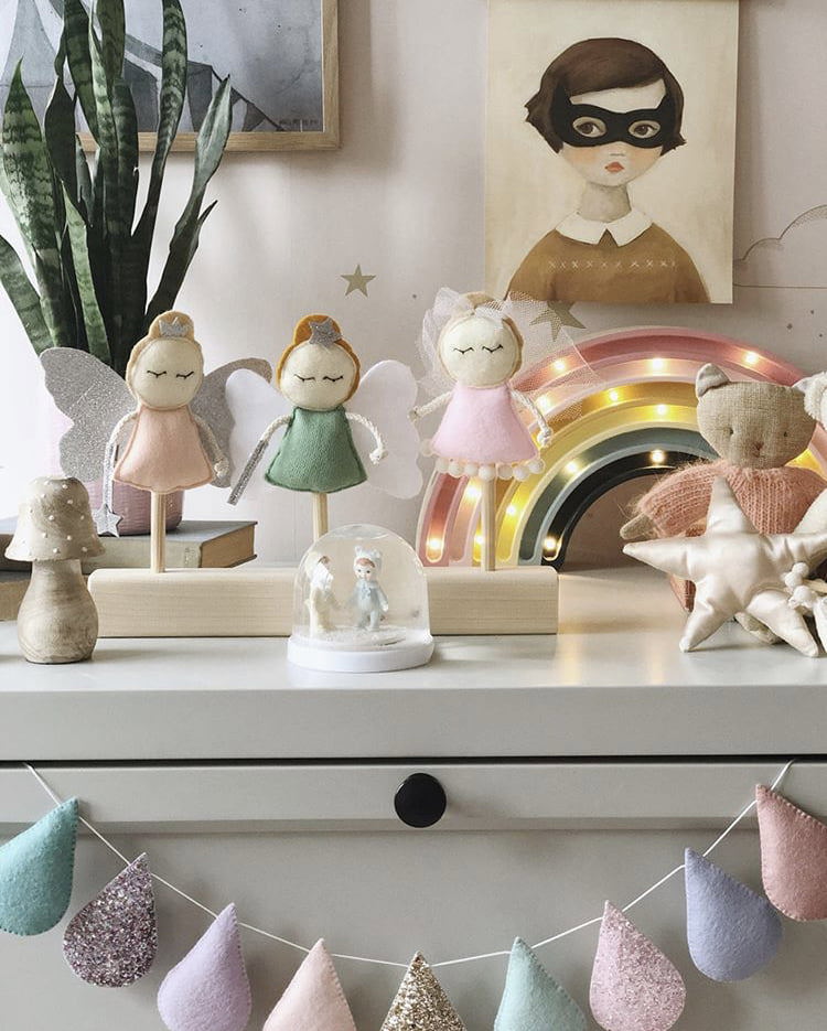 Nachtlampe Rainbow Retro 6