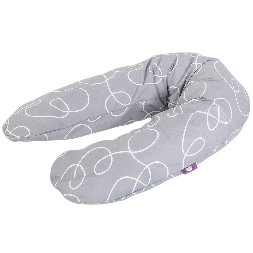 Stillkissen Abstrakt Grau