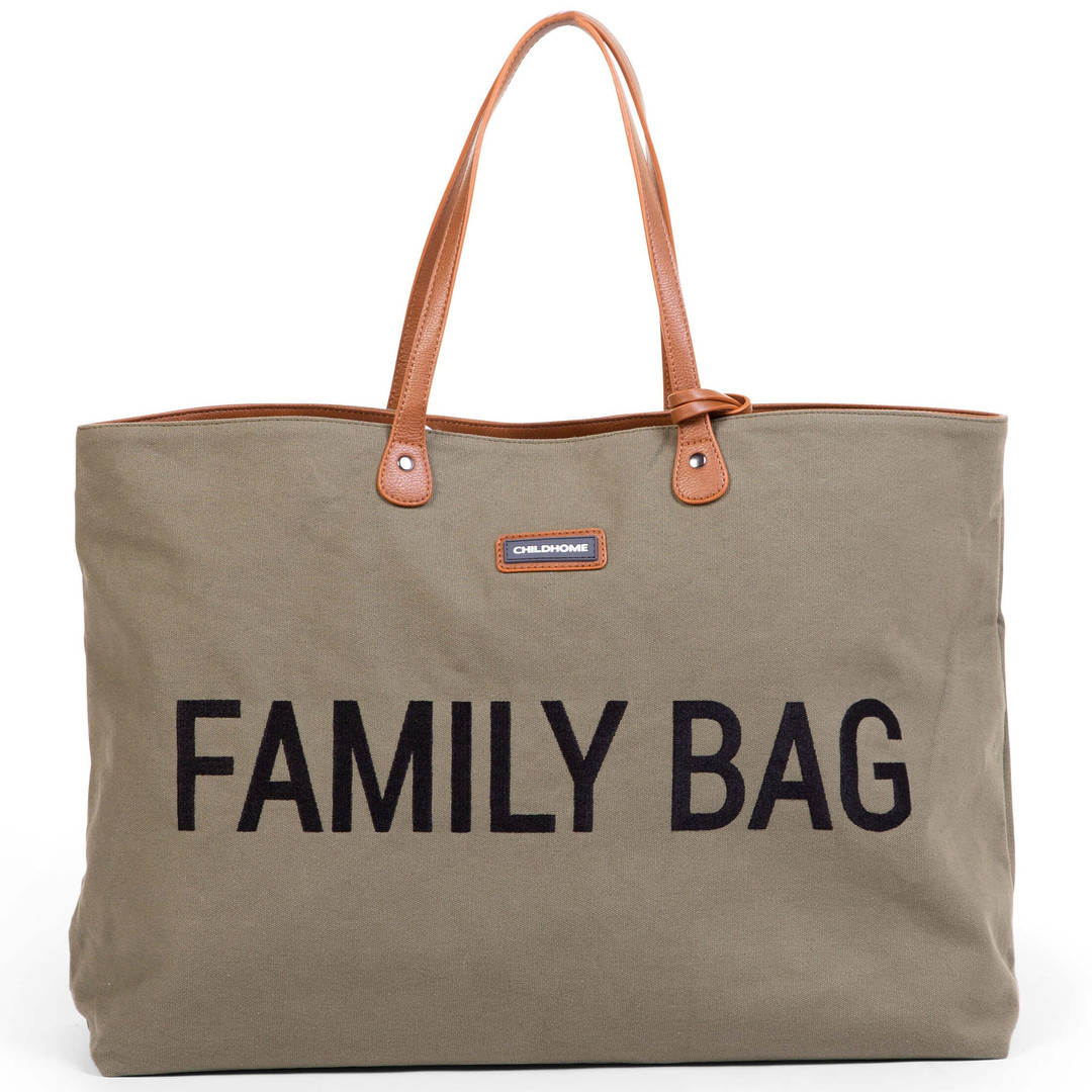 Family Bag Canvas Kaki