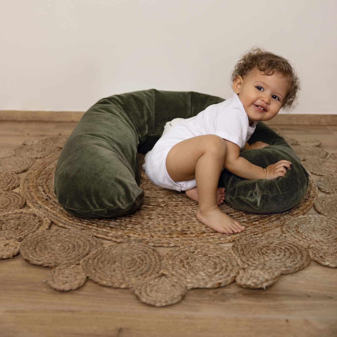 Stillkissen Samt Moss 4