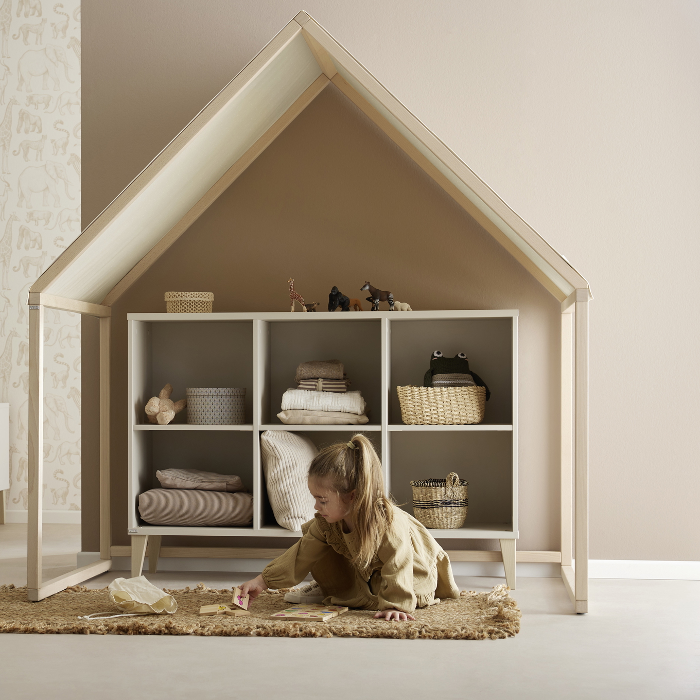 Stoffdach Little Dottie Sleepy Sand 3