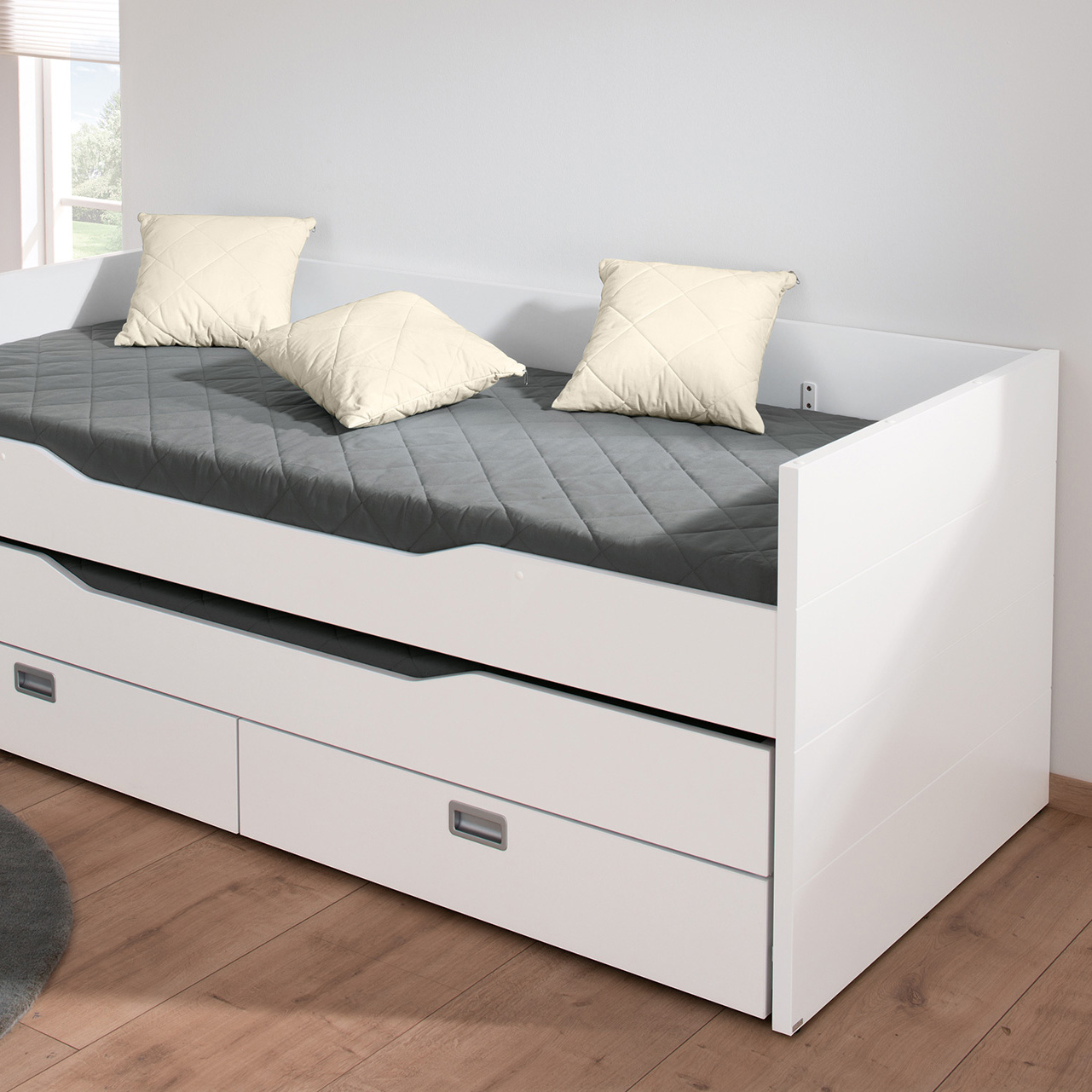 Partykissen aus Baumwolle Beige