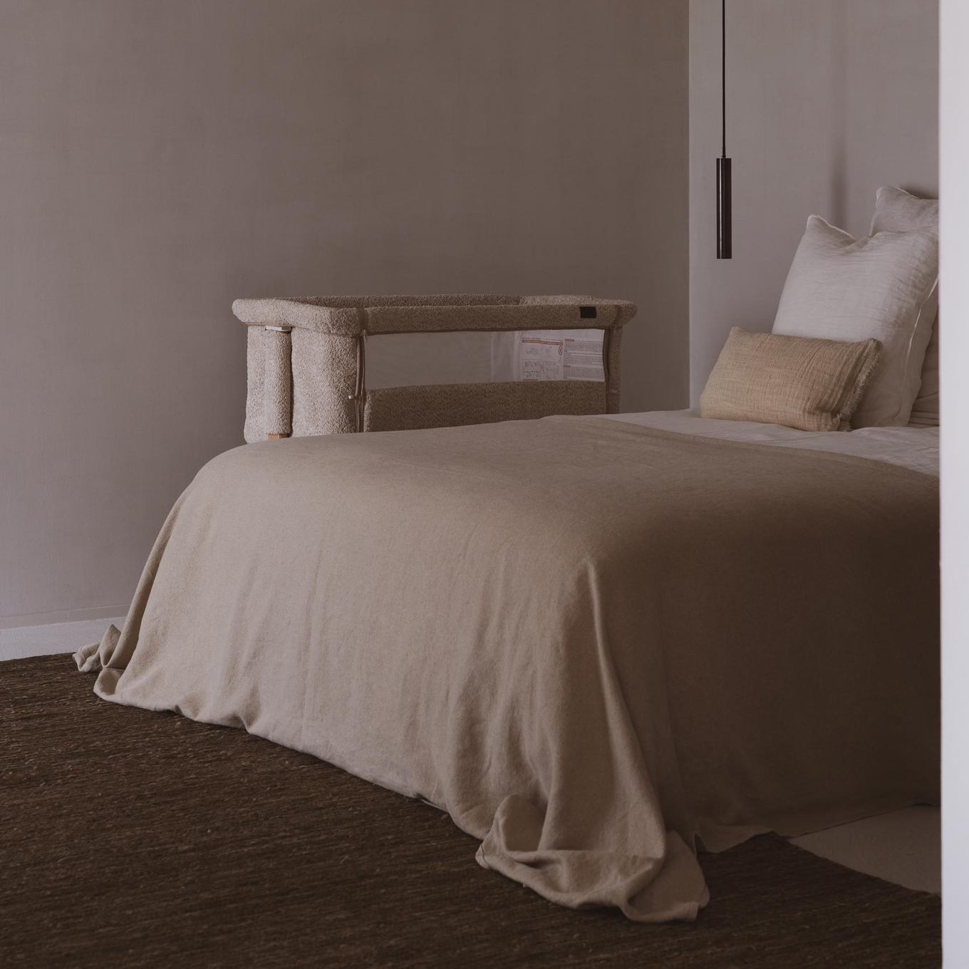 Beistellbett Side-By-Side Natural Sheep 3