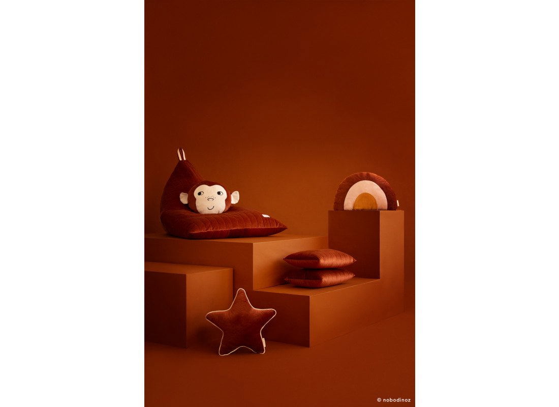 Sitzsack Essaouira Velvet Wild Braun 5