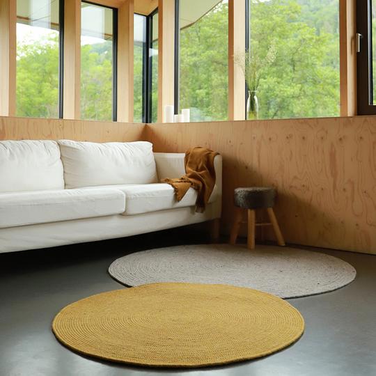 Teppich Neethu Mango, 140 x 140 cm 3