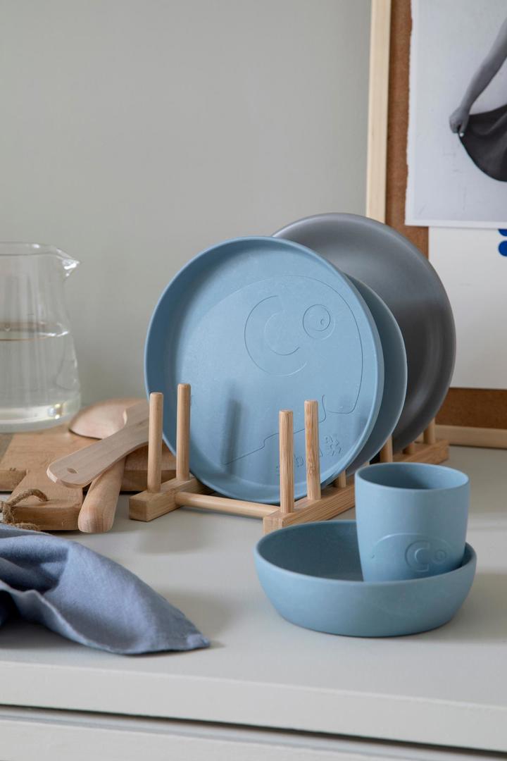 Geschirrset Mums Puderblau #2