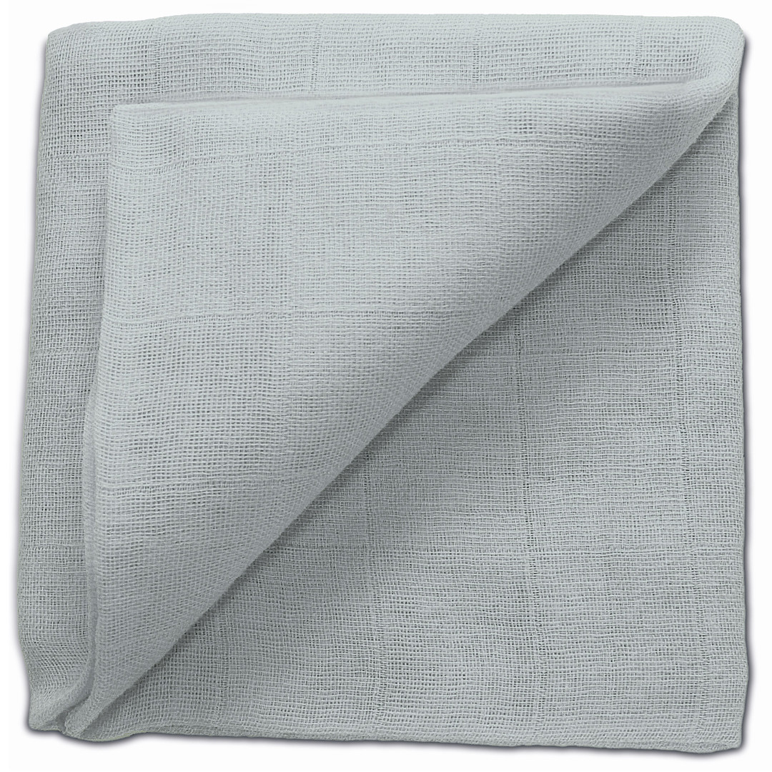 Gaze Spucktuch Uni Grau