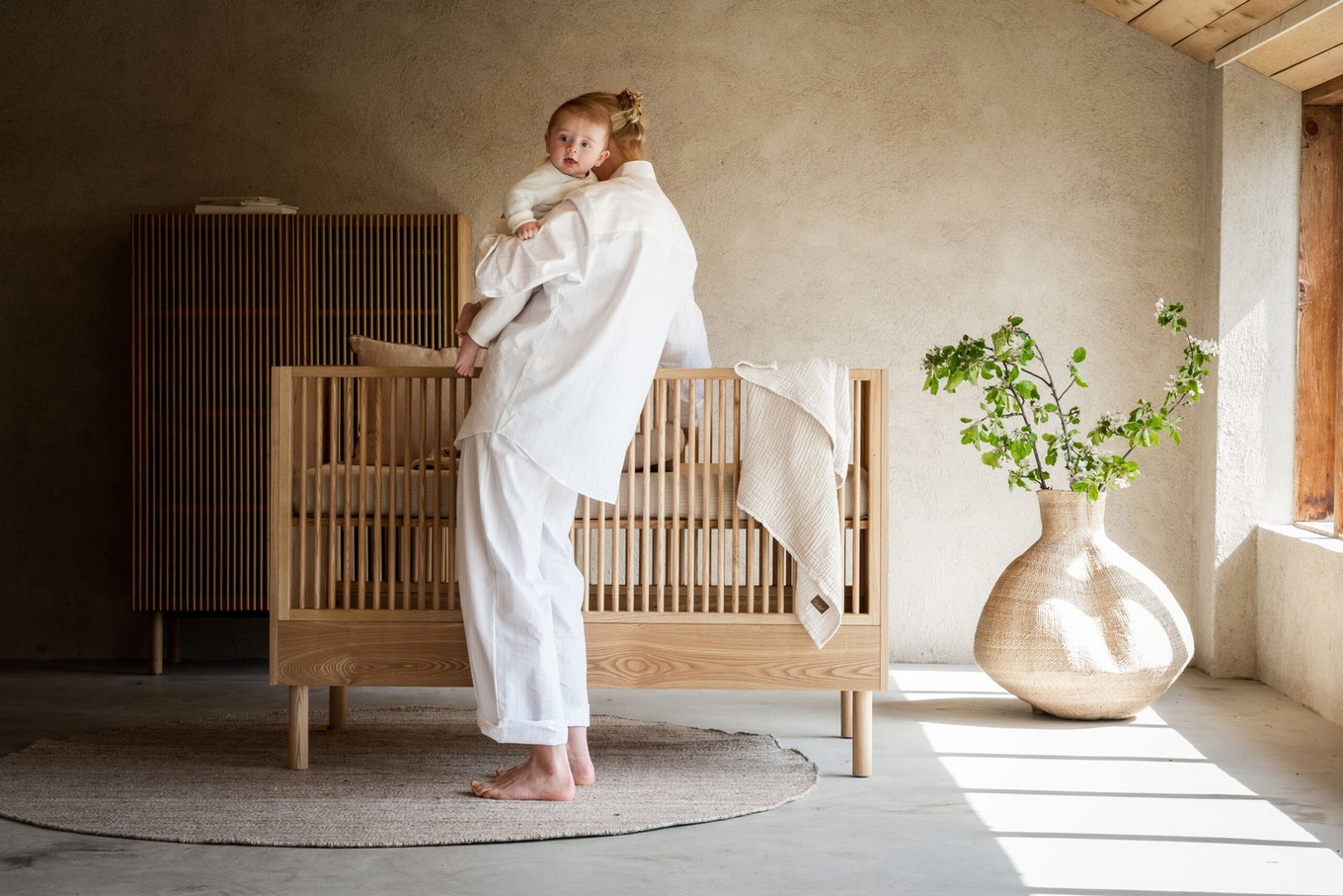 Babybett Hai No Ki Wood 8