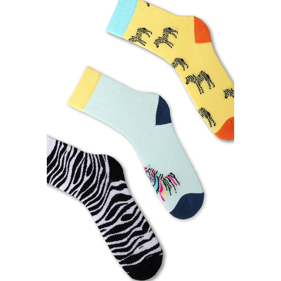 Socken Zebra 3er Set 2-4 Jahre #2