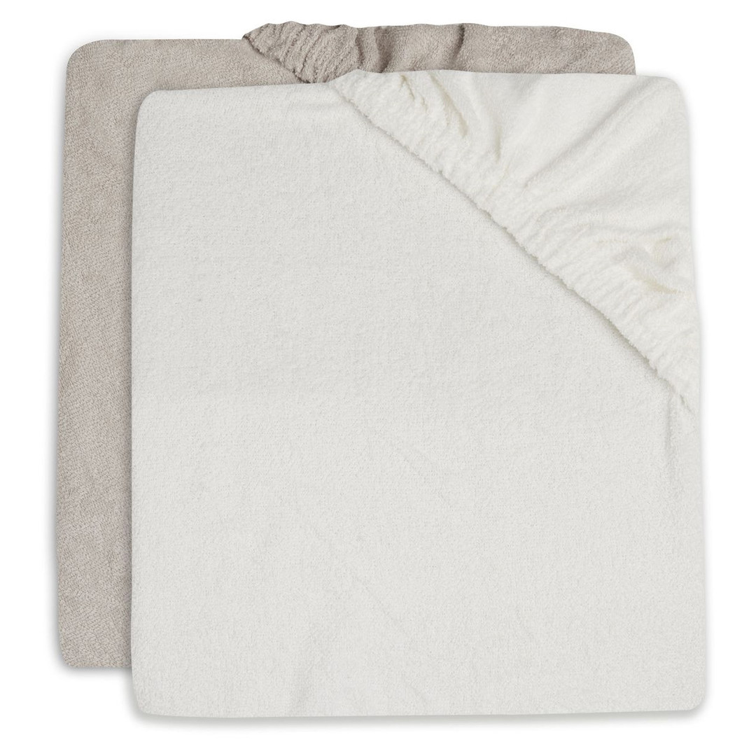 Wickelkissenbezug Frottee Ivory Nougat 2er Pack