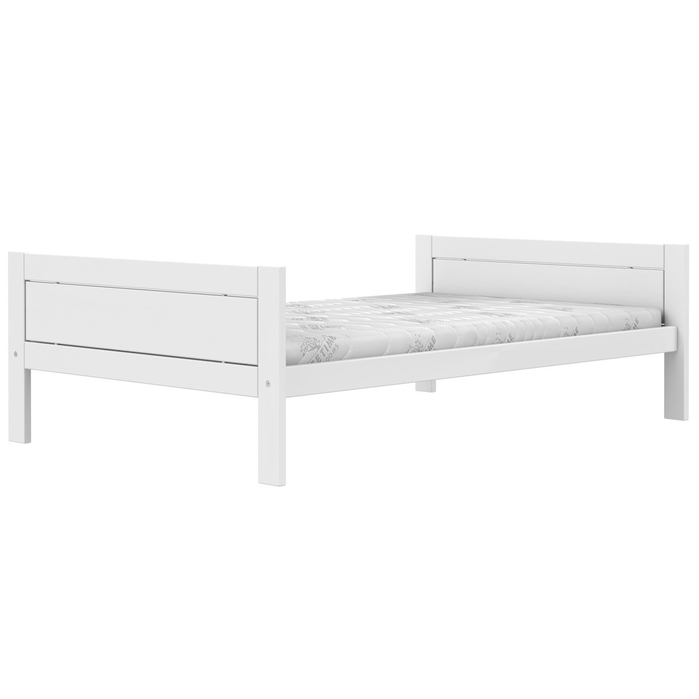 Bett Lifetime Weiss, 120 x 200 cm