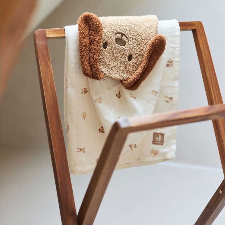 Waschhandschuh Frottee  Hund #2