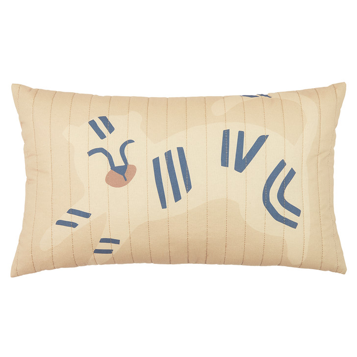 Dekokissen Landscape Blue Tiger