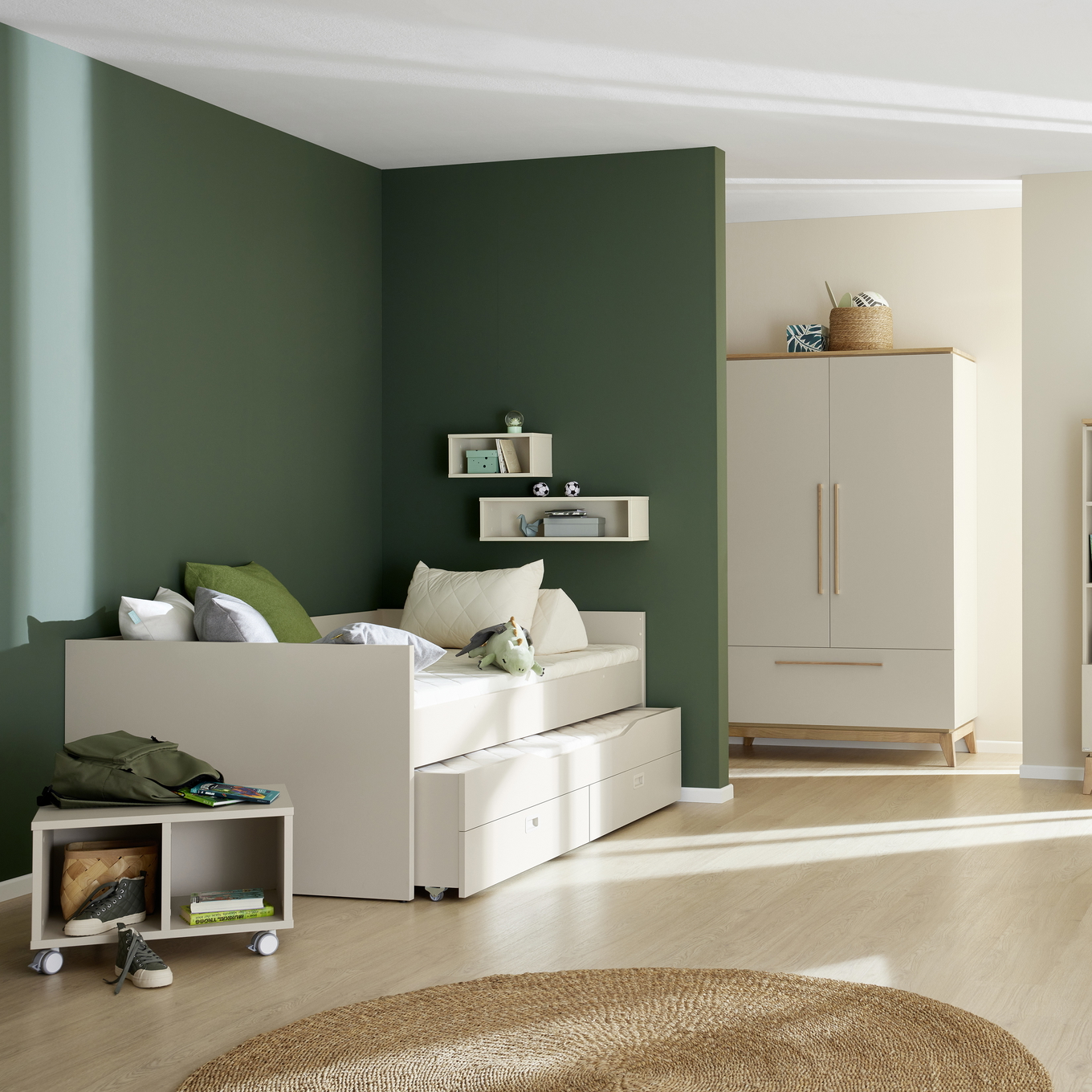 Kojenbett Tiago Beige, 90 x 200 cm #2