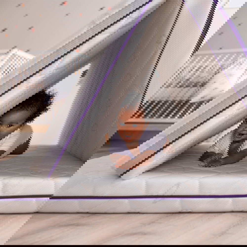 Babymatratze Ozeanblau 60 x 120 cm 4