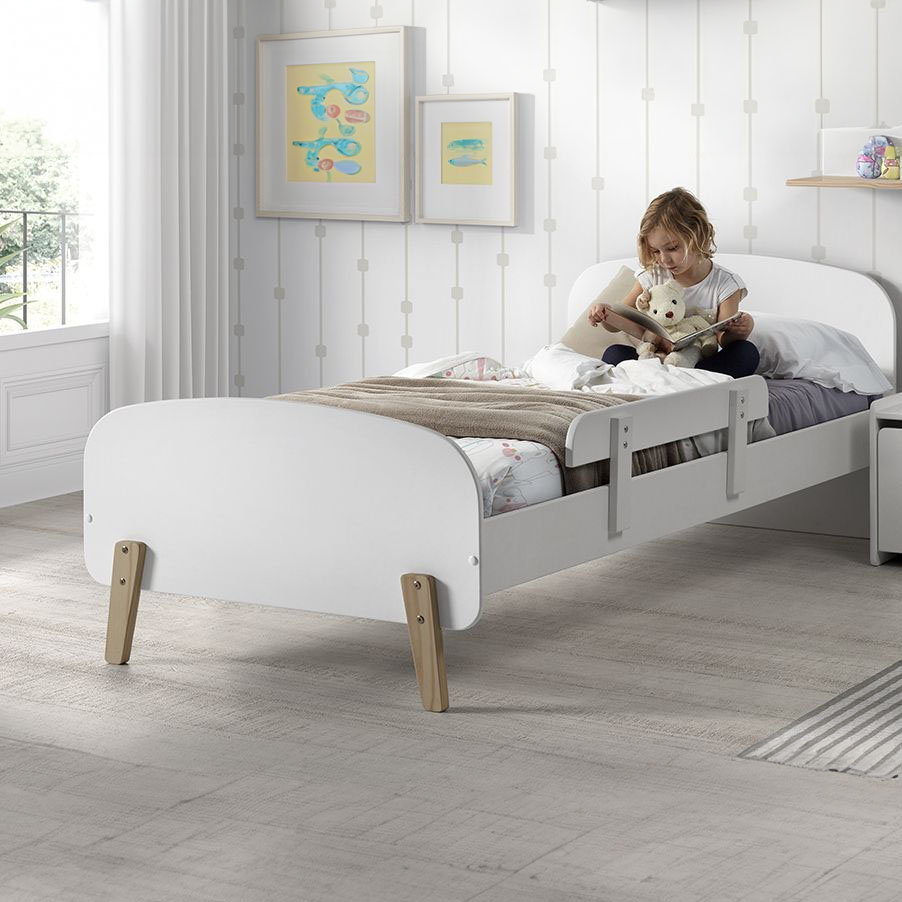 Bett Kiddy inkl. Absturzsicherung Weiss #2