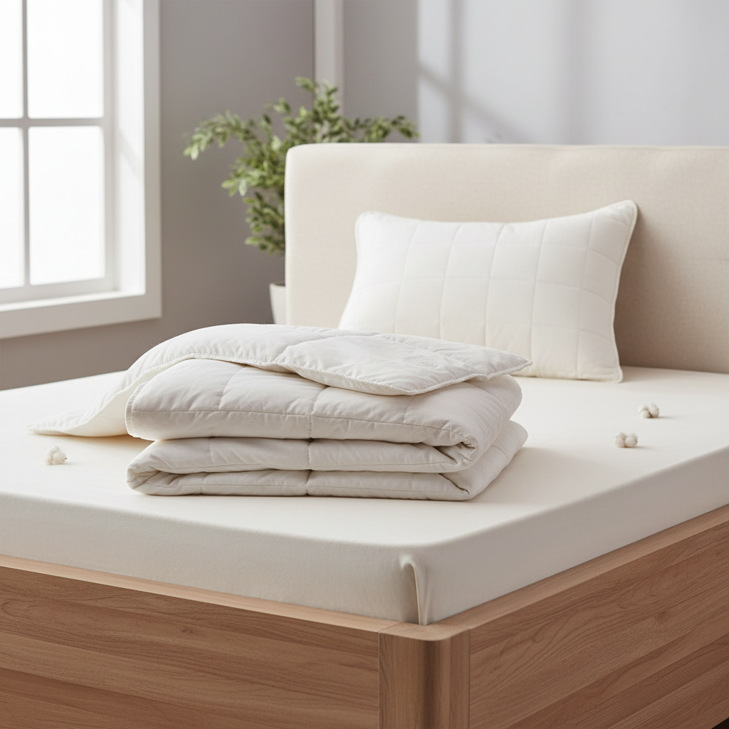 Duvet und Kissen Set Baumwolle 160x210 - 50x70cm #2