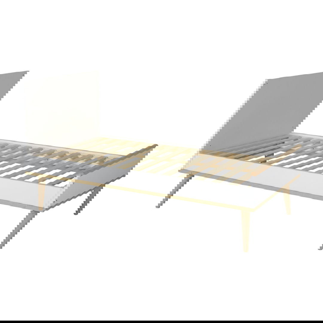 Babybett Flow Weiss 9