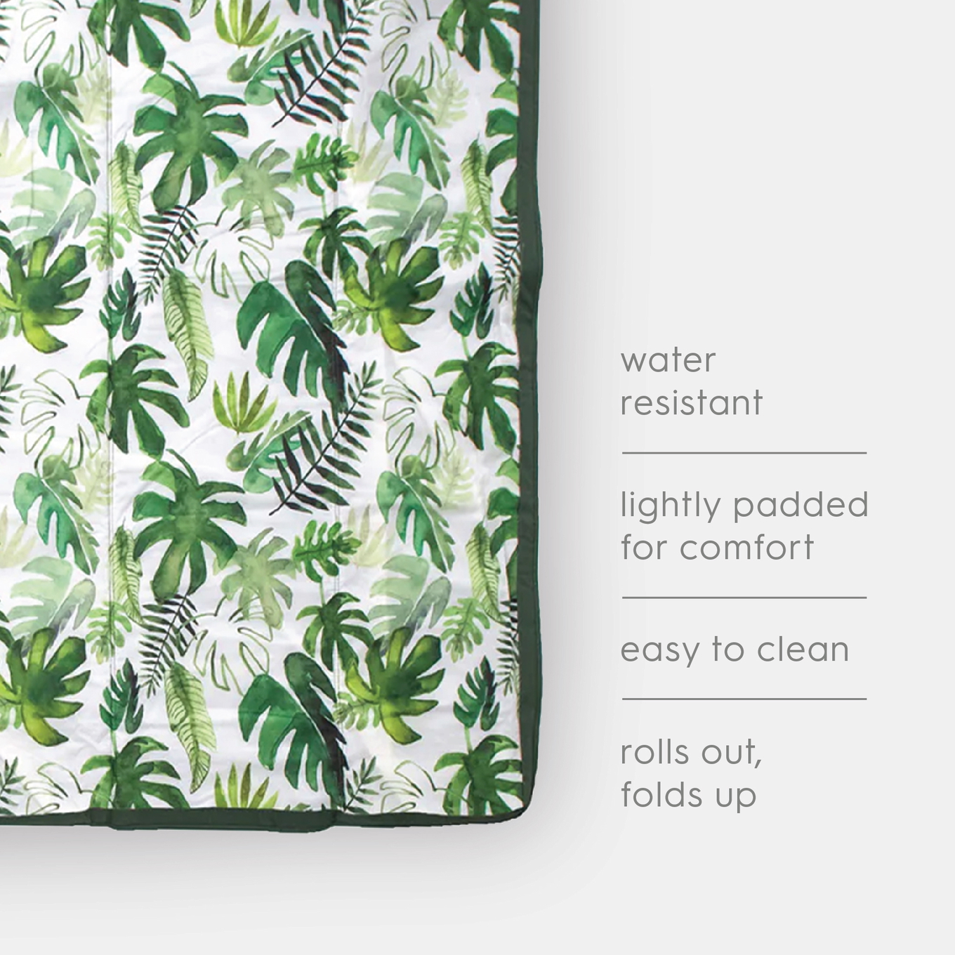 Picknick-Decke Tropical Leaf 152 x 152 cm 8