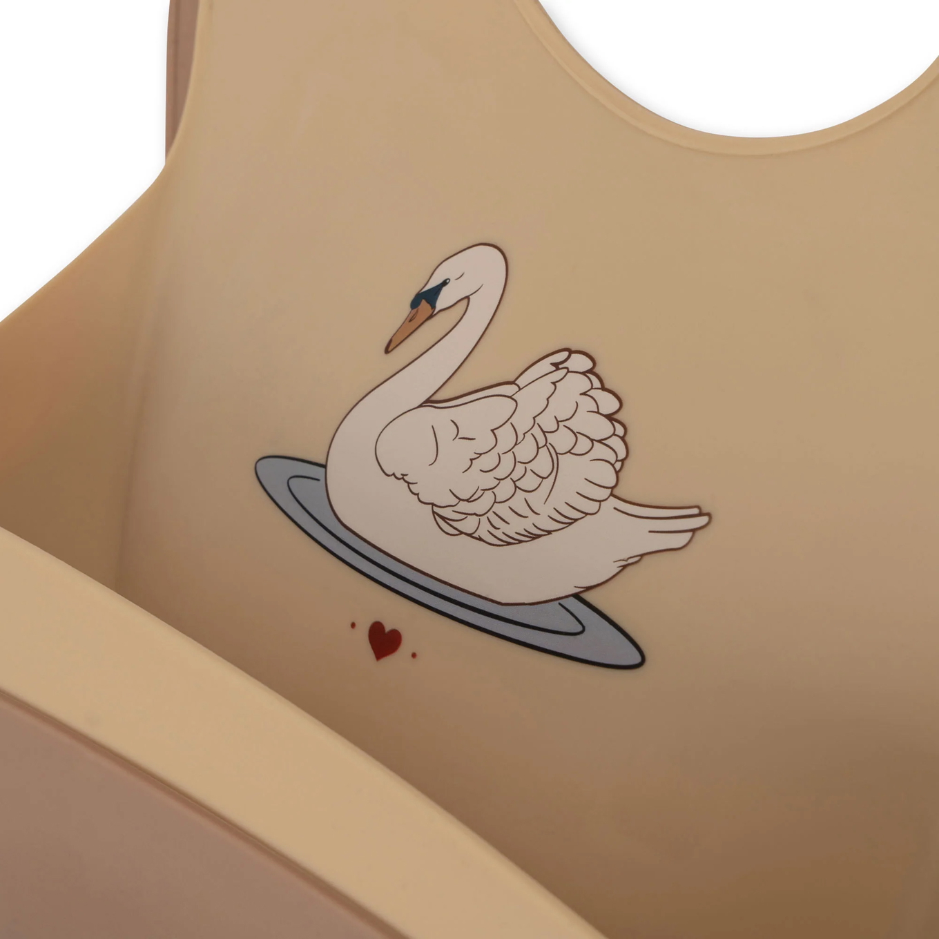 Lätzchen 2er Set Schwan 3