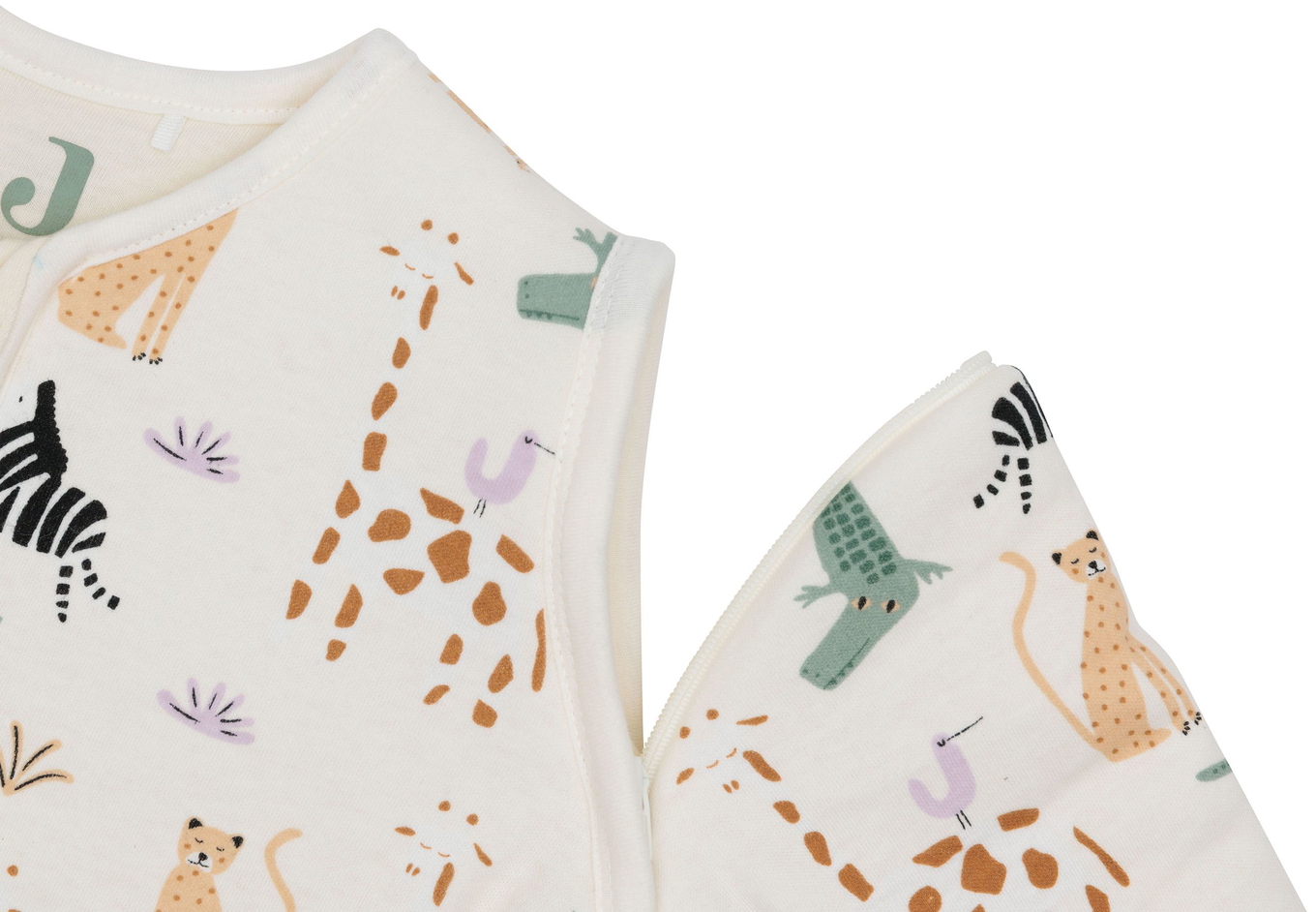 Schlafsack mit abnehmbaren Ärmeln Jungle Jambo 110 cm 4