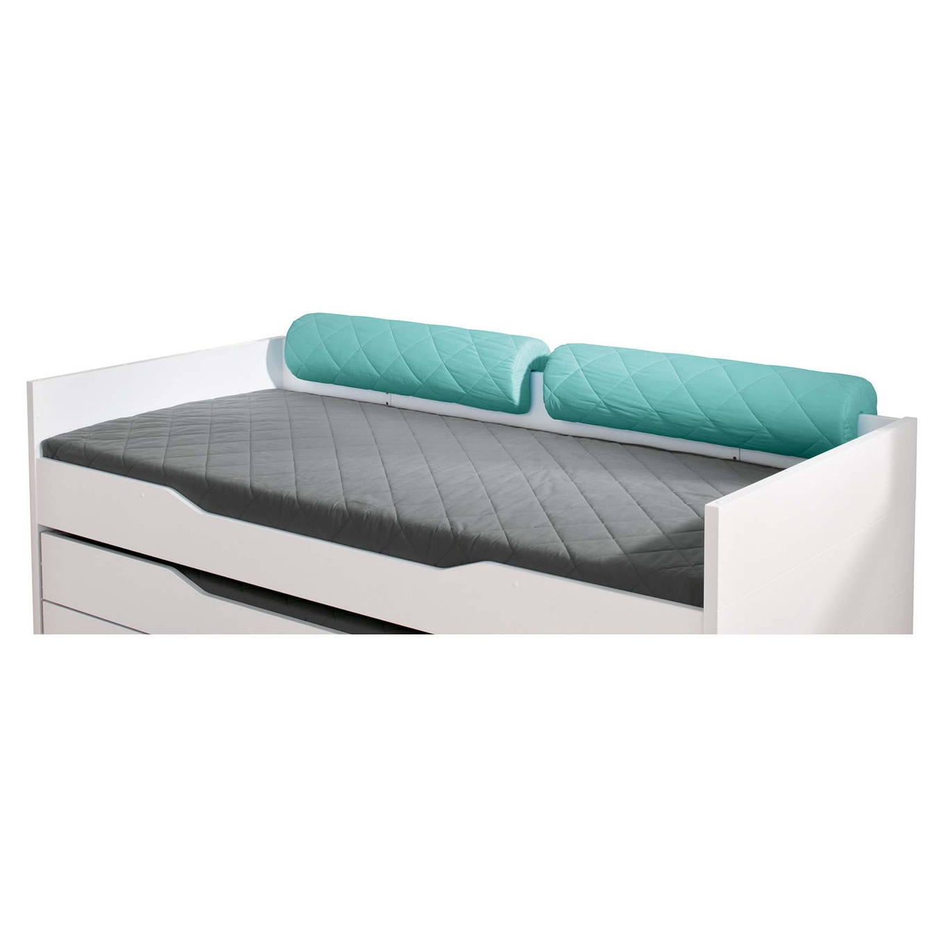 Comfortrolle aus Baumwolle Türkis 1