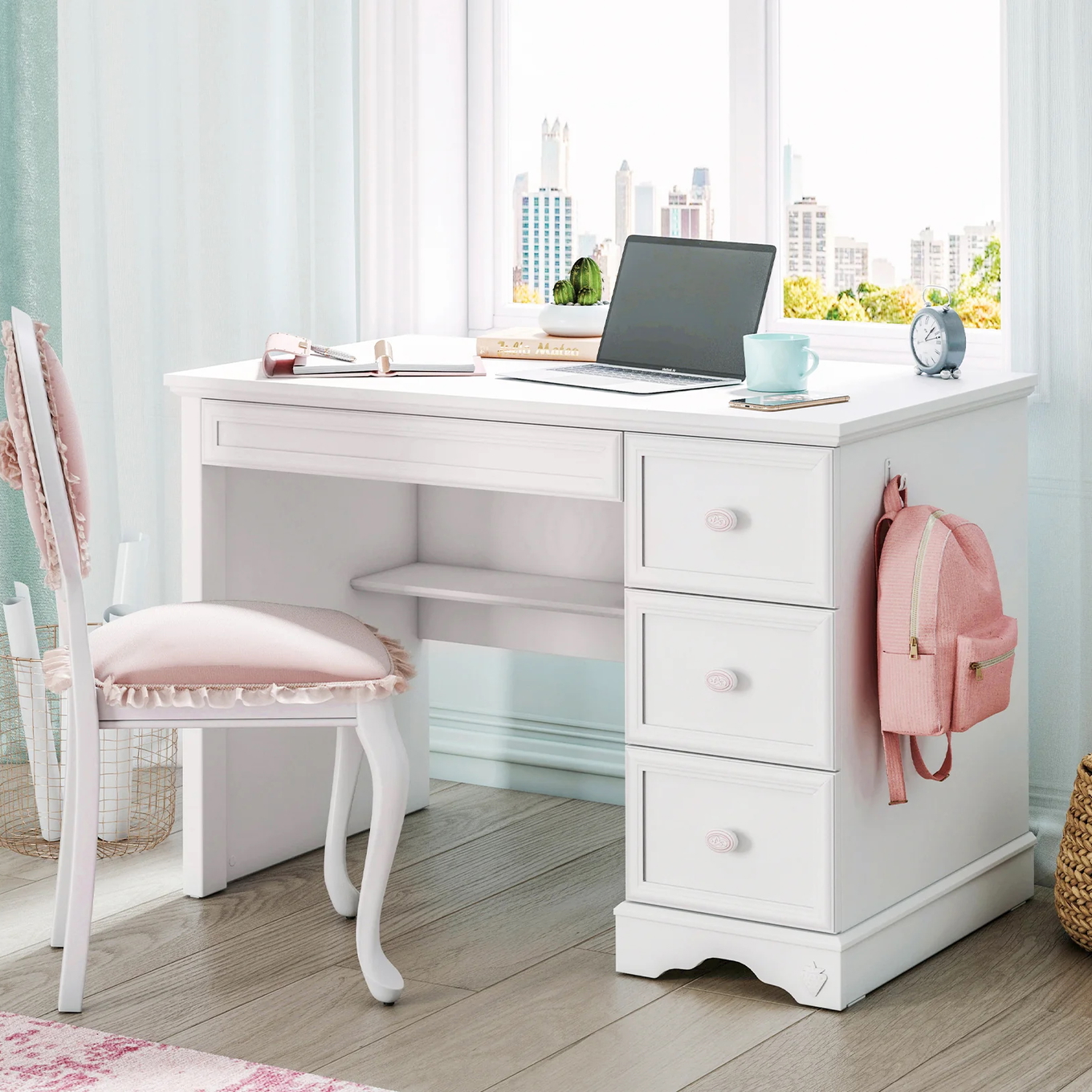 Schreibtisch Rustik Klein #2