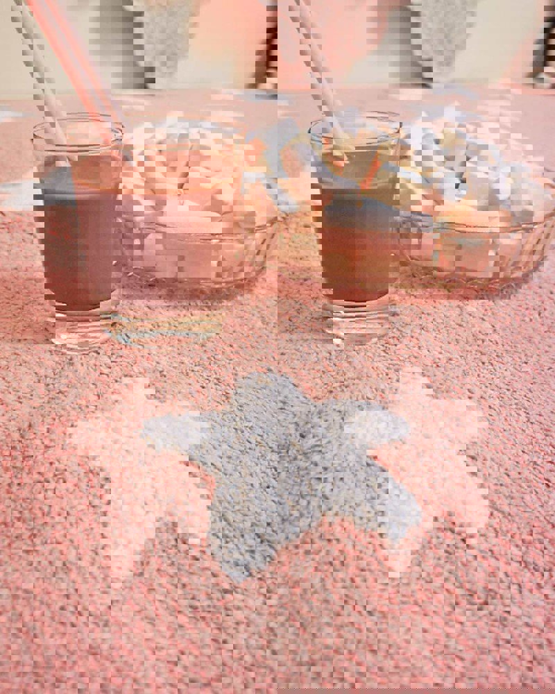 Teppich Stars Pink #2