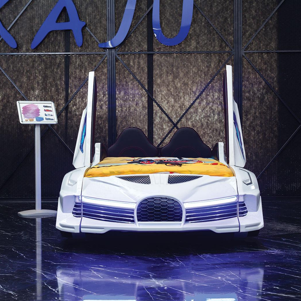 Autobett Speedster  Weiss 3