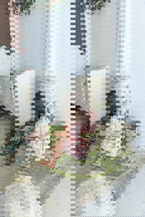 Aufbewahrungskorb Woody Olive #2