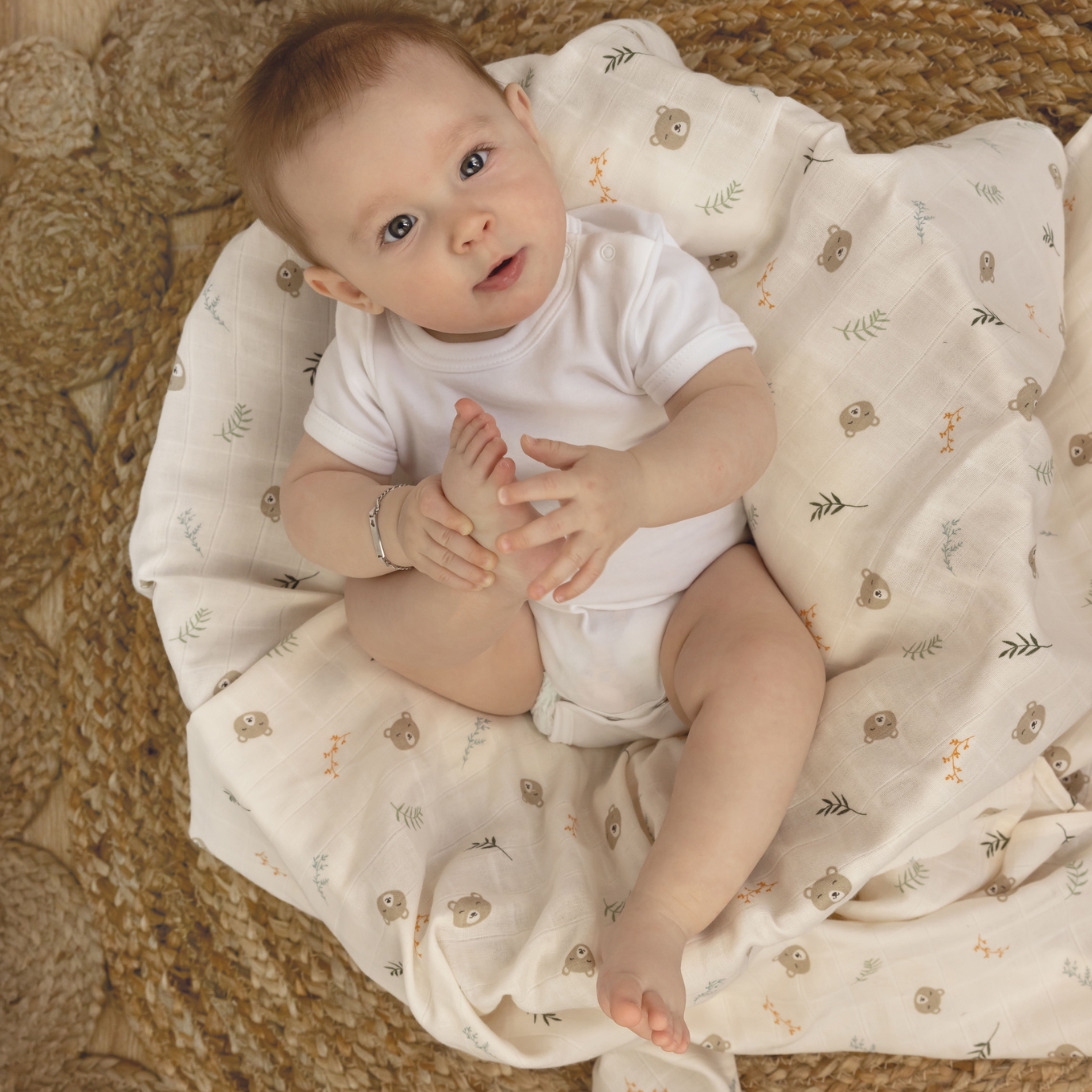 Pucktuch Gaze Snoozy Bear #2