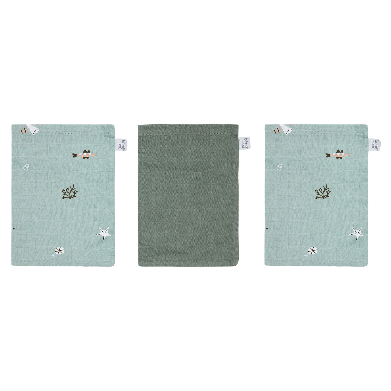 Waschhandschuh 3 Stück Ocean Vibes