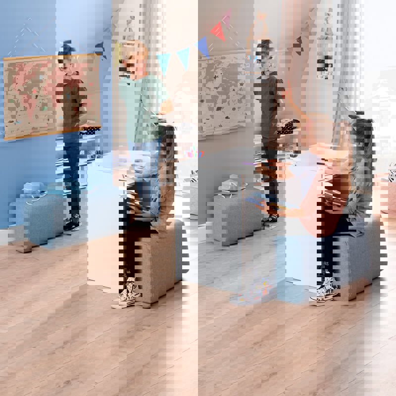 Hocker Fritzi Blau #2