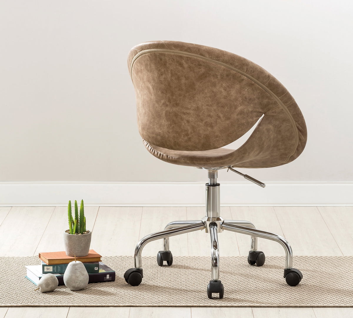 Bürostuhl Relax Braun 4