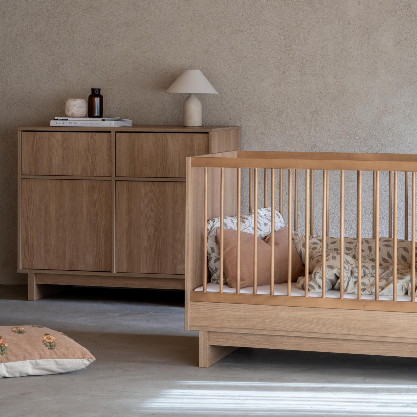 Babyzimmer Kyo Set 3-teilig  Honey Ash #2